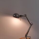 Pair of articulated lamps vintage 1980s industrial design