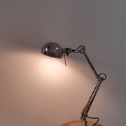 Pair of articulated lamps vintage 1980s industrial design