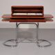Italian design “Maia” walnut desk by Giotto Stoppino for Bernini, 1960s