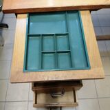 Vintage wooden desk - 60s/70s