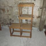 vintage pine shelf from the 70s