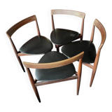 Set of 4 chairs – Hans Olsen Edition Frem Røjle, Denmark, 1952