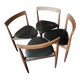 Set of 4 chairs – Hans Olsen Edition Frem Røjle, Denmark, 1952