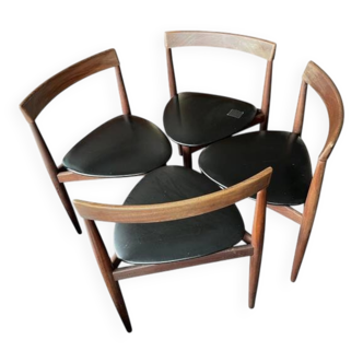 Set of 4 chairs – Hans Olsen Edition Frem Røjle, Denmark, 1952