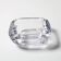 Vintage Heavy Crystal Ashtray / Vannes Le Chatel Crystal / France / 1980s