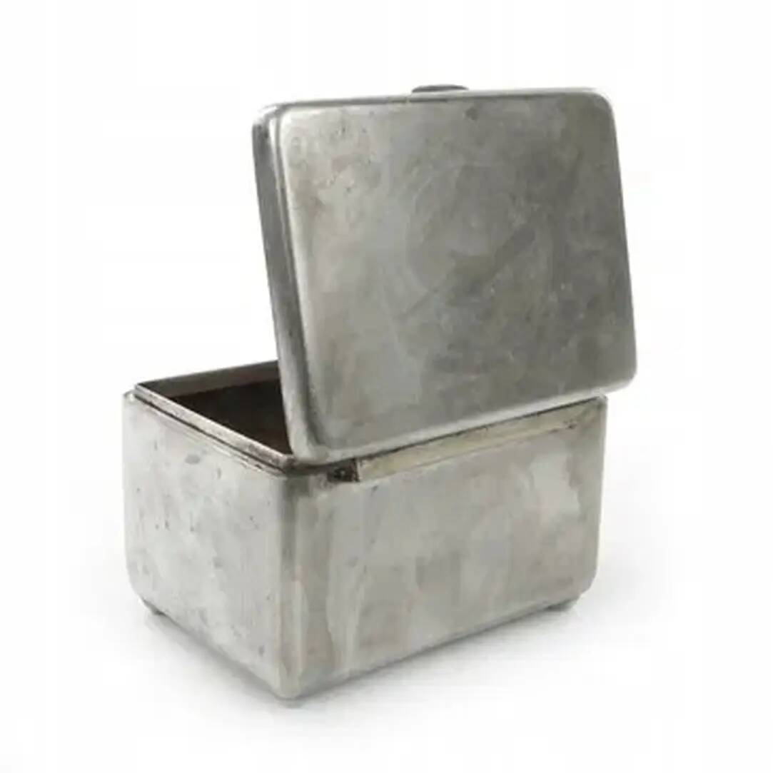 Art Deco sugar bowl, silver-plated alpaca, Jarra, Poland, 1930s
