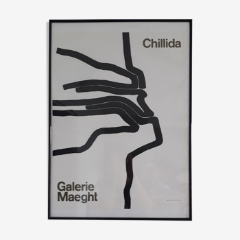 Lithographie chillida J.O 1972