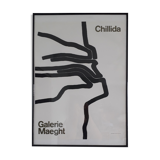 Lithographie chillida J.O 1972
