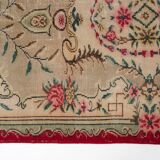 Vintage Turksh Floor Wool Rug