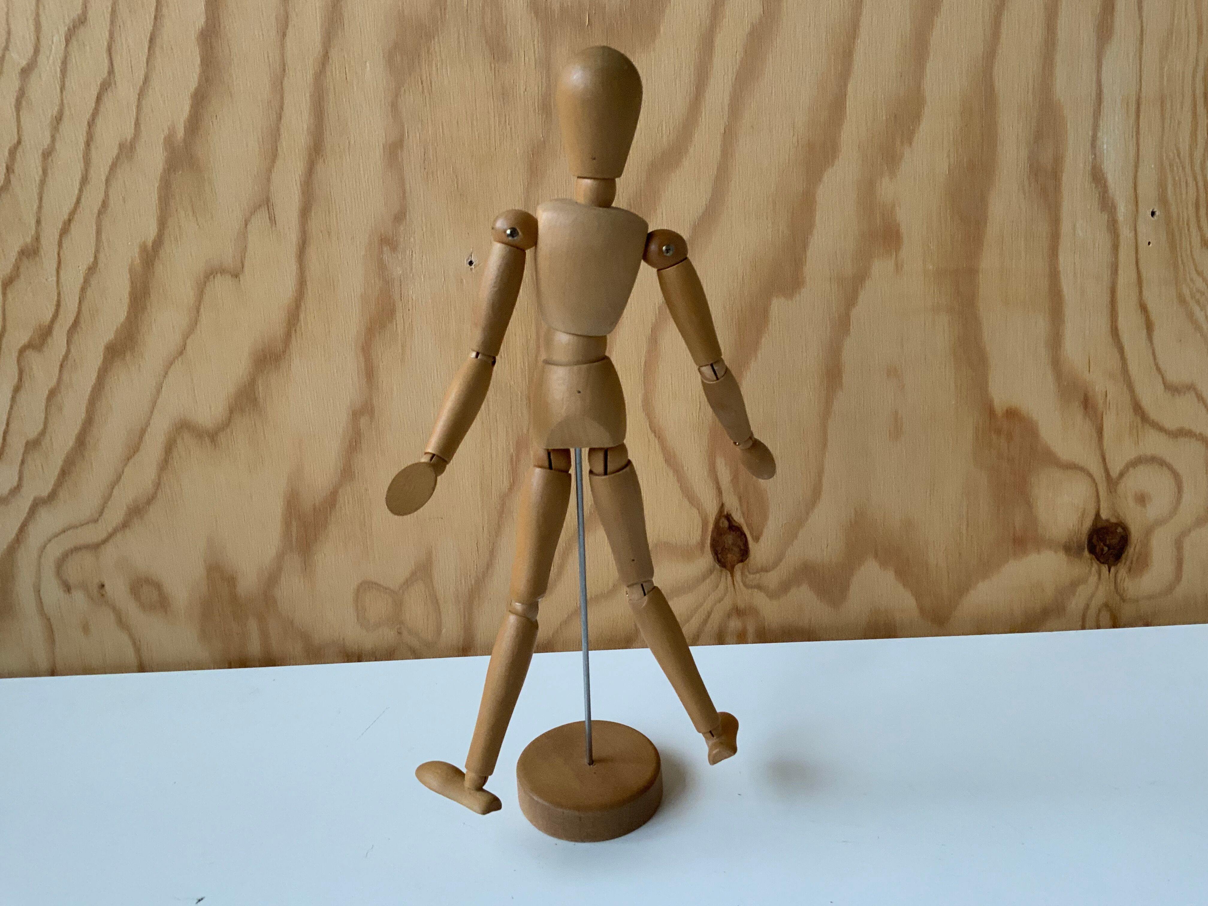 Wooden mannequin