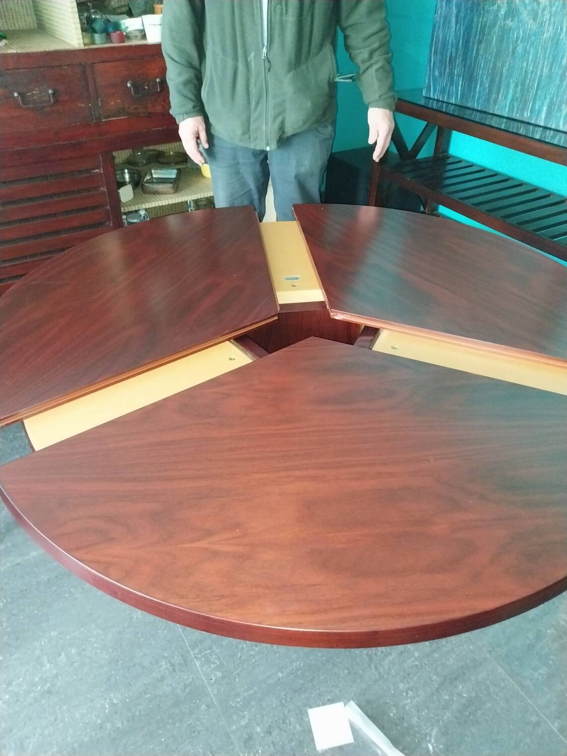 Extensible dining table design SM33 – Skovby, Made in Denmark