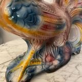Cock in barbotine