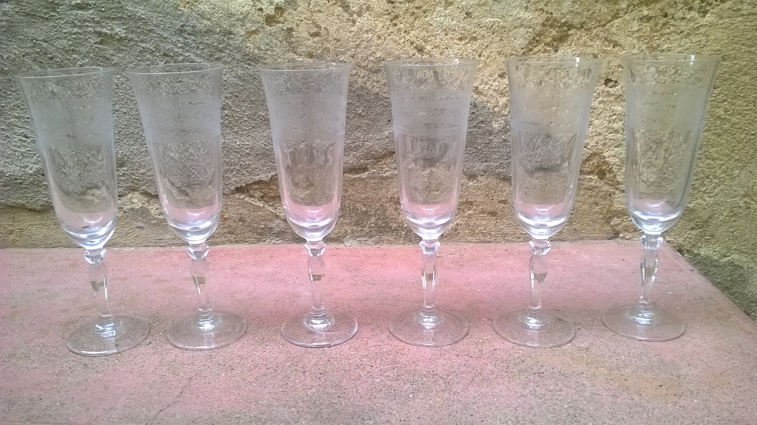 Flute a champagne old