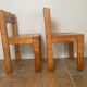 Mid-century pair of chairs