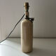 Bottle lamp base in stoneware