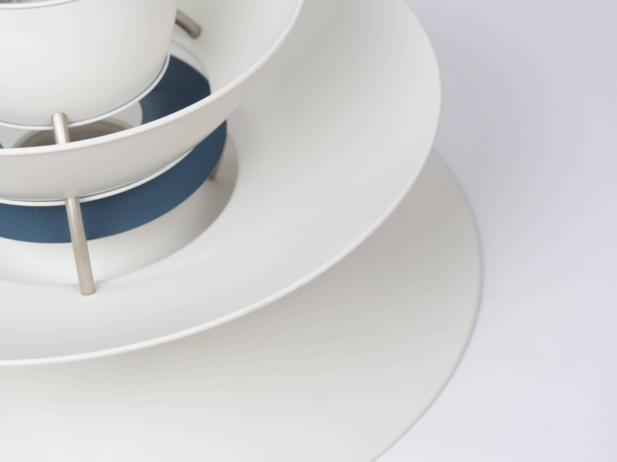 Louis Poulsen Charlottenborg 5 4 1/2 Pendant Lamp, Poul Henningsen, Danish