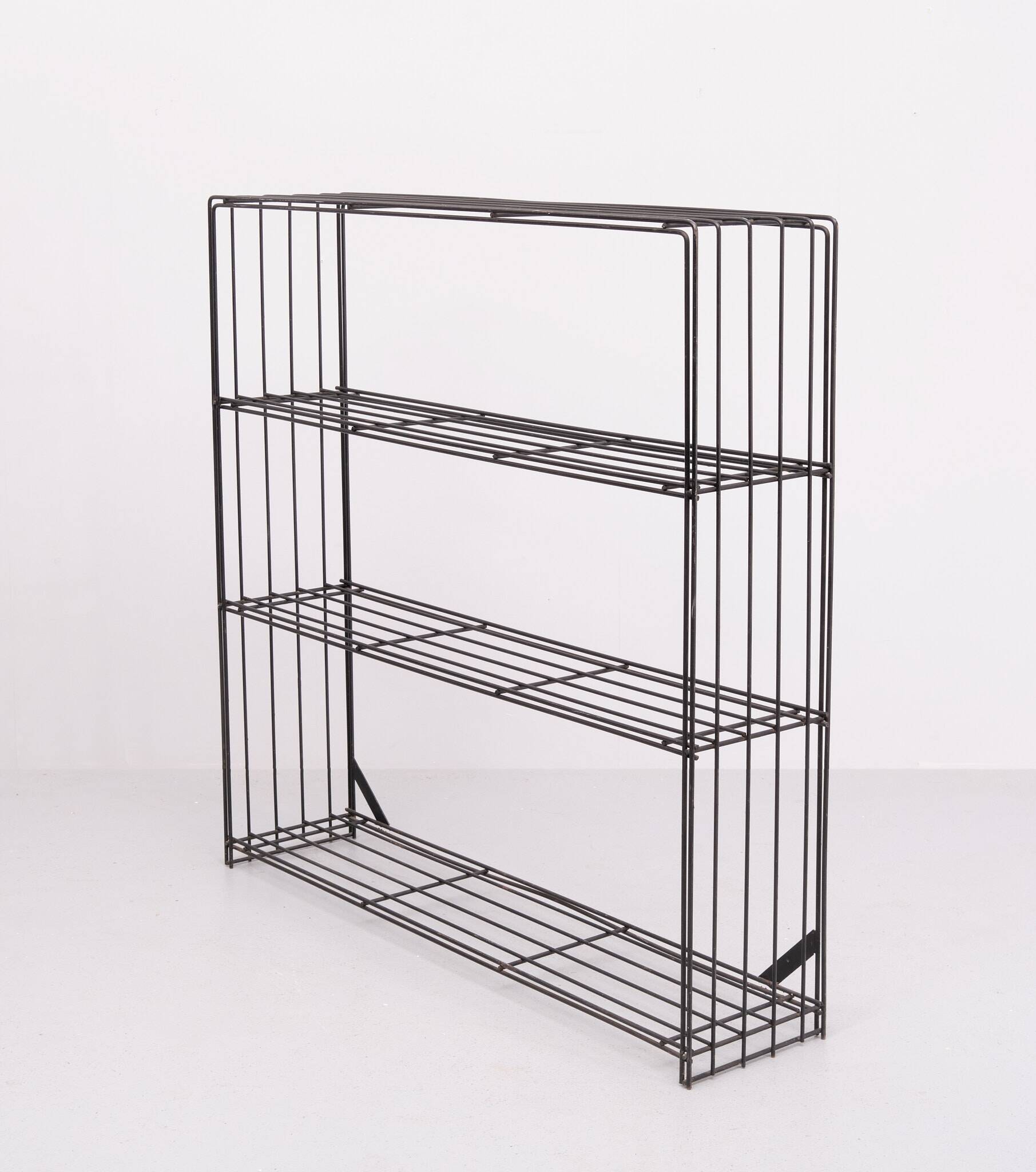 Mid-Century Minimalist "Pilastro" Shelf by Tjerk Reijenga 1950s Holland