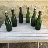 lot de 6 bouteilles en verre