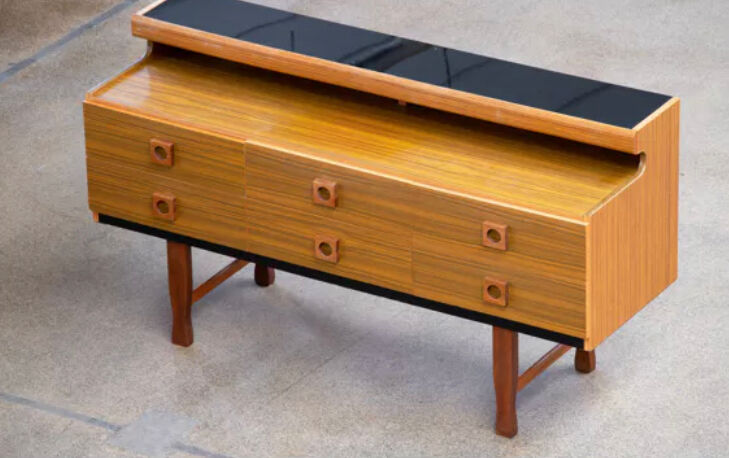 Scandinavian vintage chest of drawers year 60