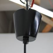 Suspension italienne en verre, années 1970