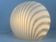 Peill & Putzler zebra shell table lamp