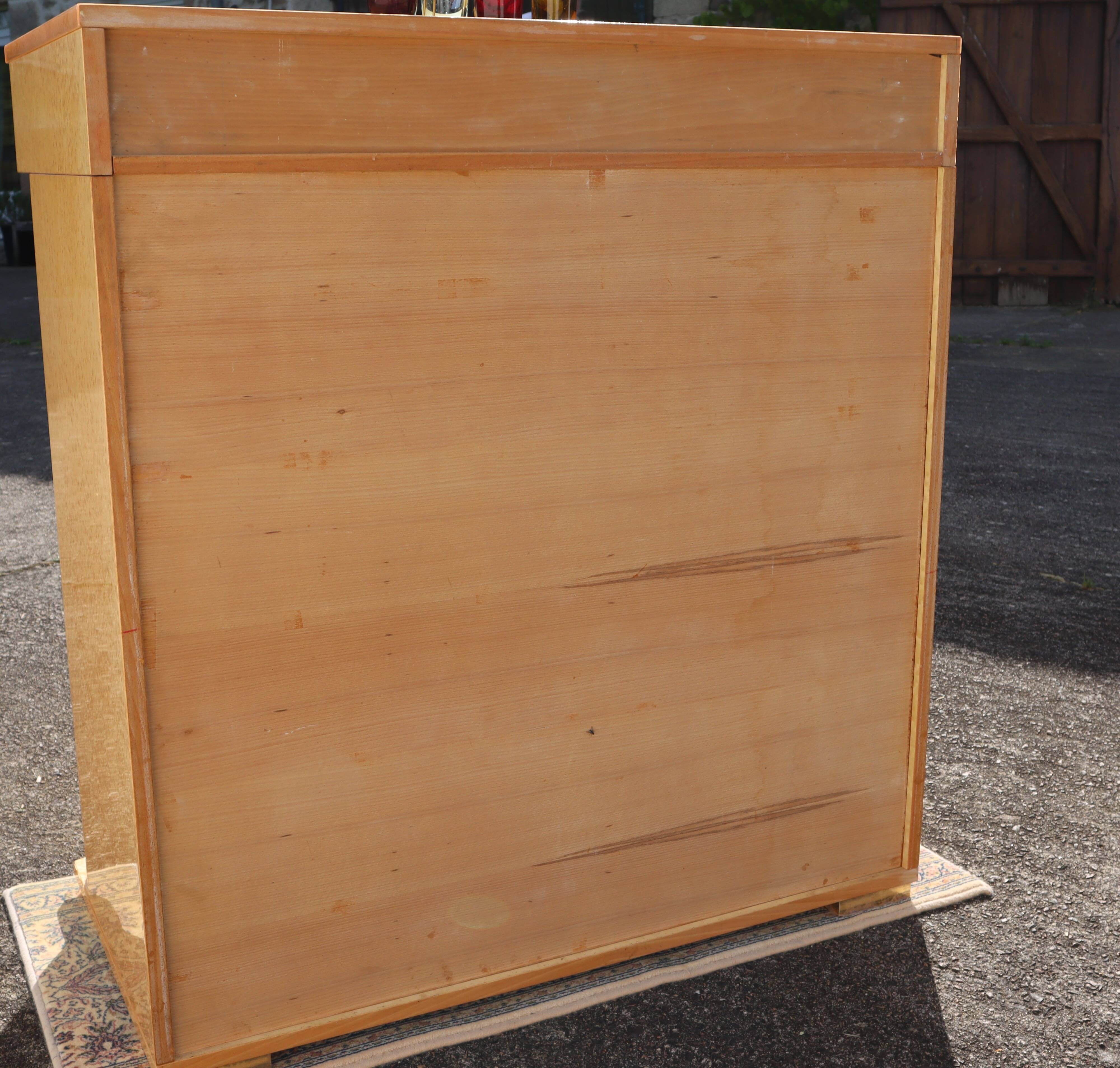 French Vintage Lemon Drawer Cabinet-Bar Cabinet-Neoclassical Style-90s