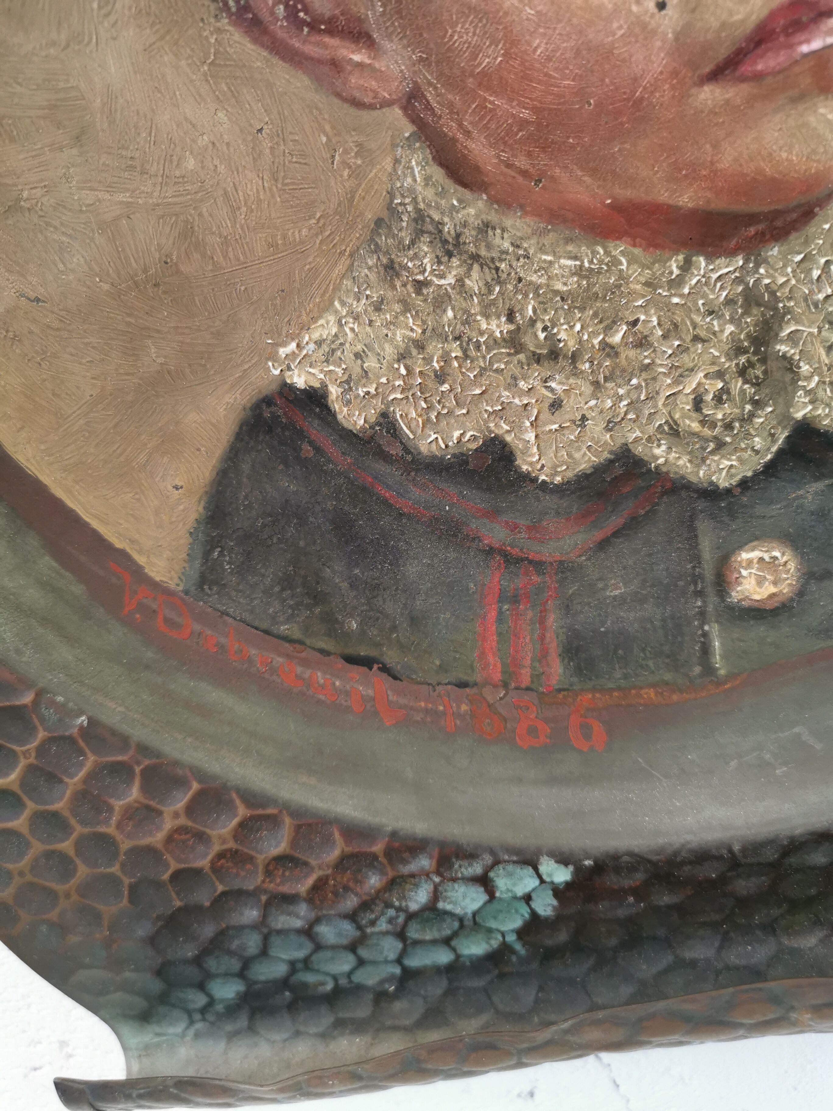 19th portrait of Victor Dubreuil