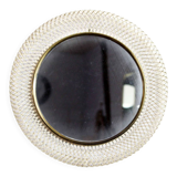Round metal mirror 1950