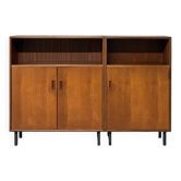 High slim asymmetrical enfilade Formula Meubelen Kempkes vintage 1960s