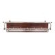 Vintage rosewood coat rack made in the 1960s