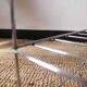 Vintage vinyl shelf