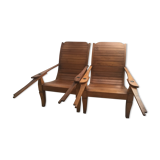 Pair of planter chairs