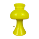 Mushroom lamp yellow glass space age 70's