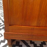 3-door walnut cabinet and walnut bramble