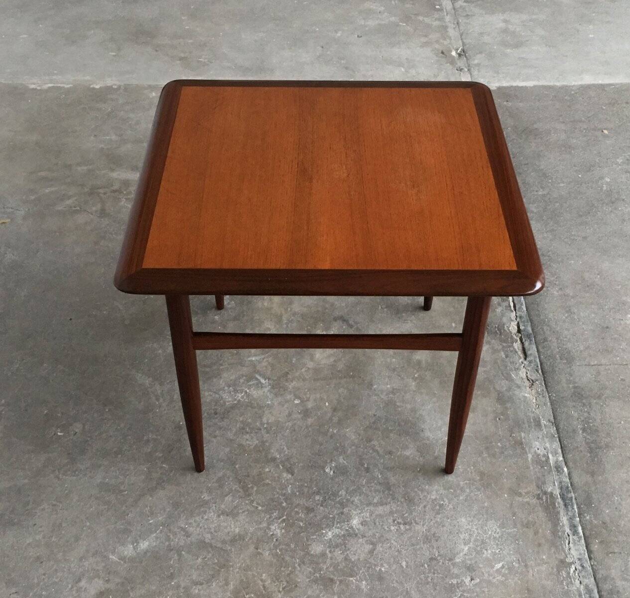 Vintage Swedish teak coffee table from the mid-century by HMB Möbler.