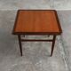 Vintage Swedish teak coffee table from the mid-century by HMB Möbler.