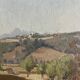 HSP painting "Orientalist Pastoral" signed Eugénie Clarac (1886/1960) Algiers