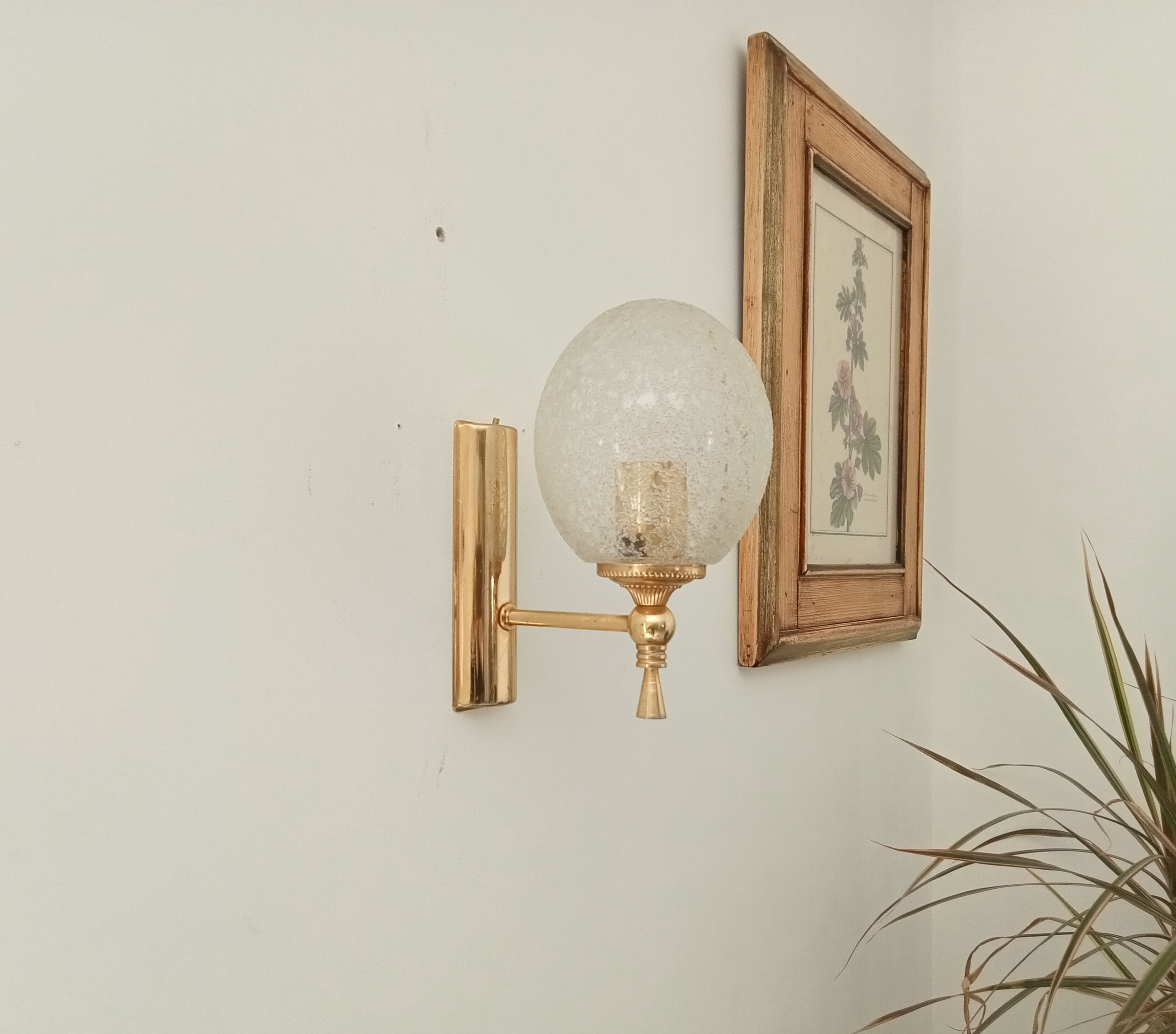 Vintage wall lamp 50s 60s