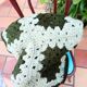 Plaid crocheté patchwork
