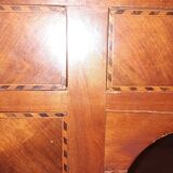 1900 Louis XVI style veneer flat desk