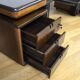 Énorme Bureau de Direction Édition Faram Italy Vintage 1980