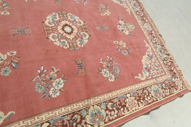 Classic Caucasian rug, pink floral - 168 X 225 cm