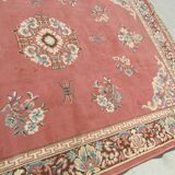 Classic Caucasian rug, pink floral - 168 X 225 cm