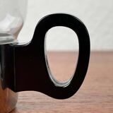 Ensemble de verres à thé et plateau allemands du milieu du siècle moderne de WMF, années 1960, lot de 7