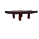 Table basse ovale de Roger Capron 1960