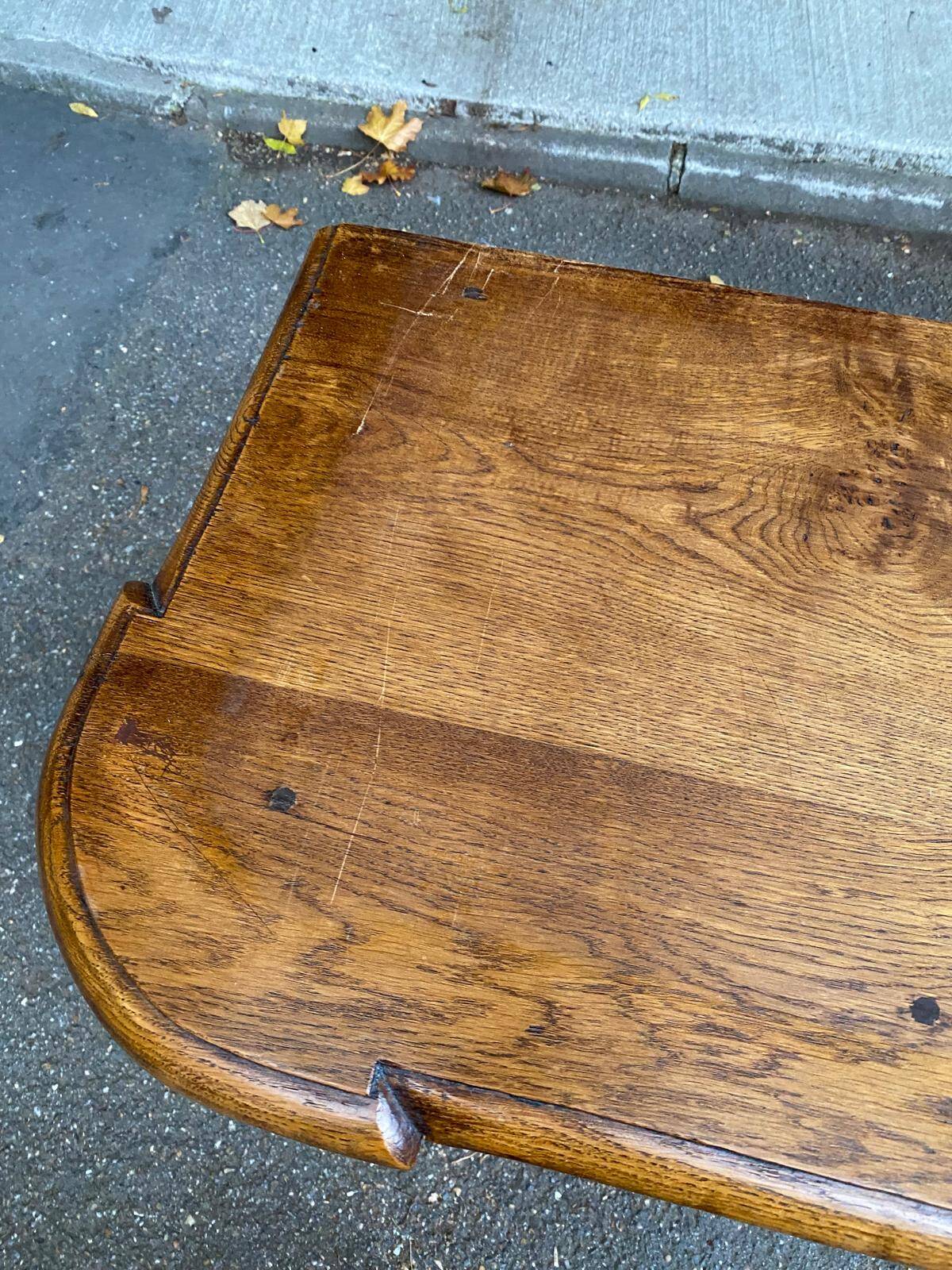 18th century solid oak sideboard 145cm