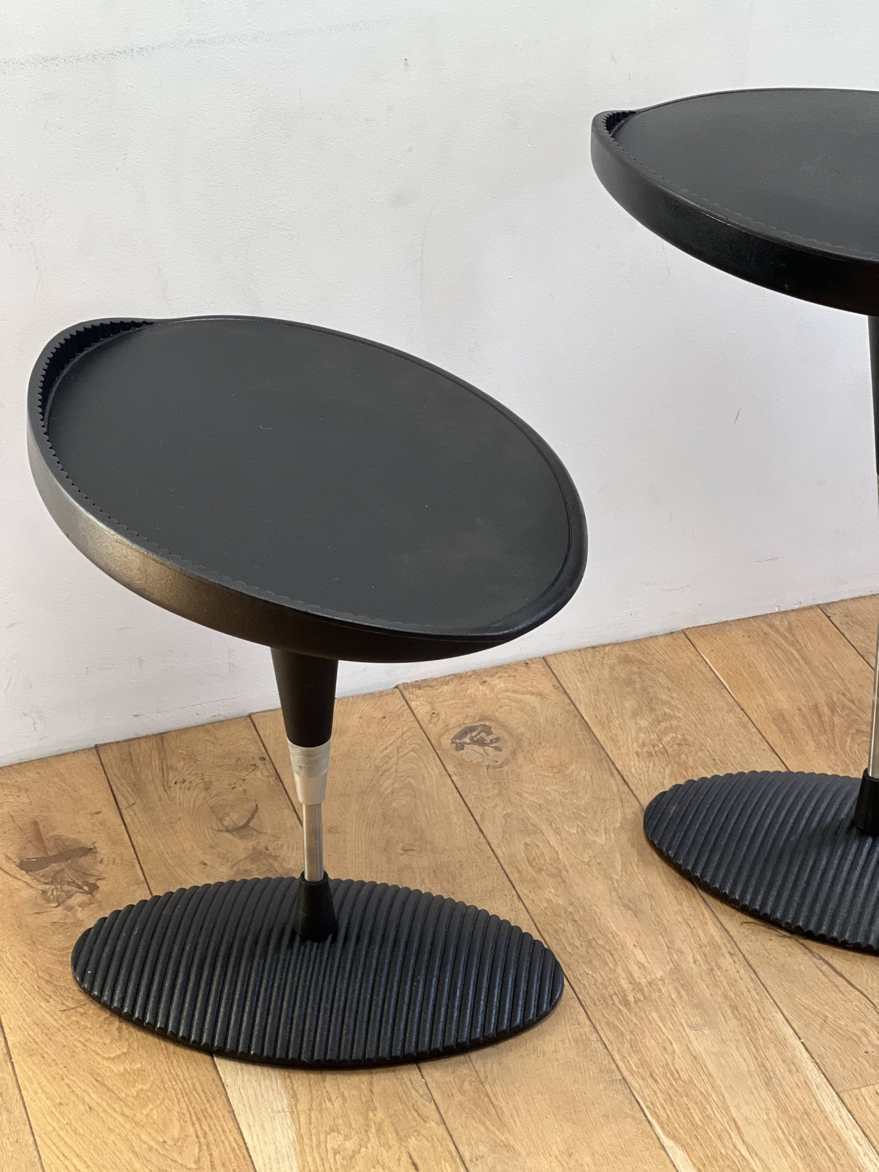 Metal and Acrylic Side Table by Starck