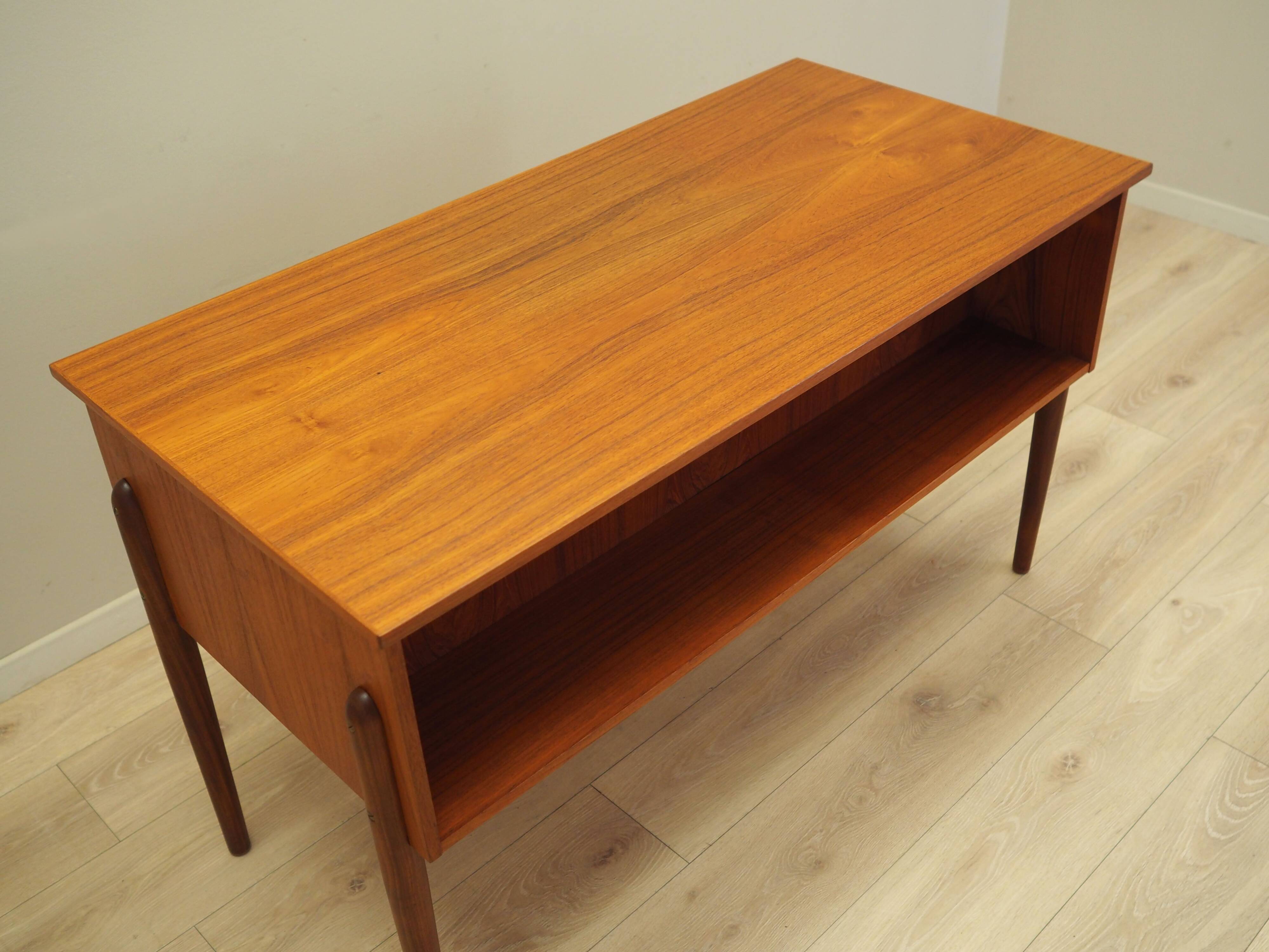 Teak desk, Danish design, 1960s, production: Denmark