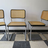 Set of 4 chairs by Marcel Breuer model Italian edition