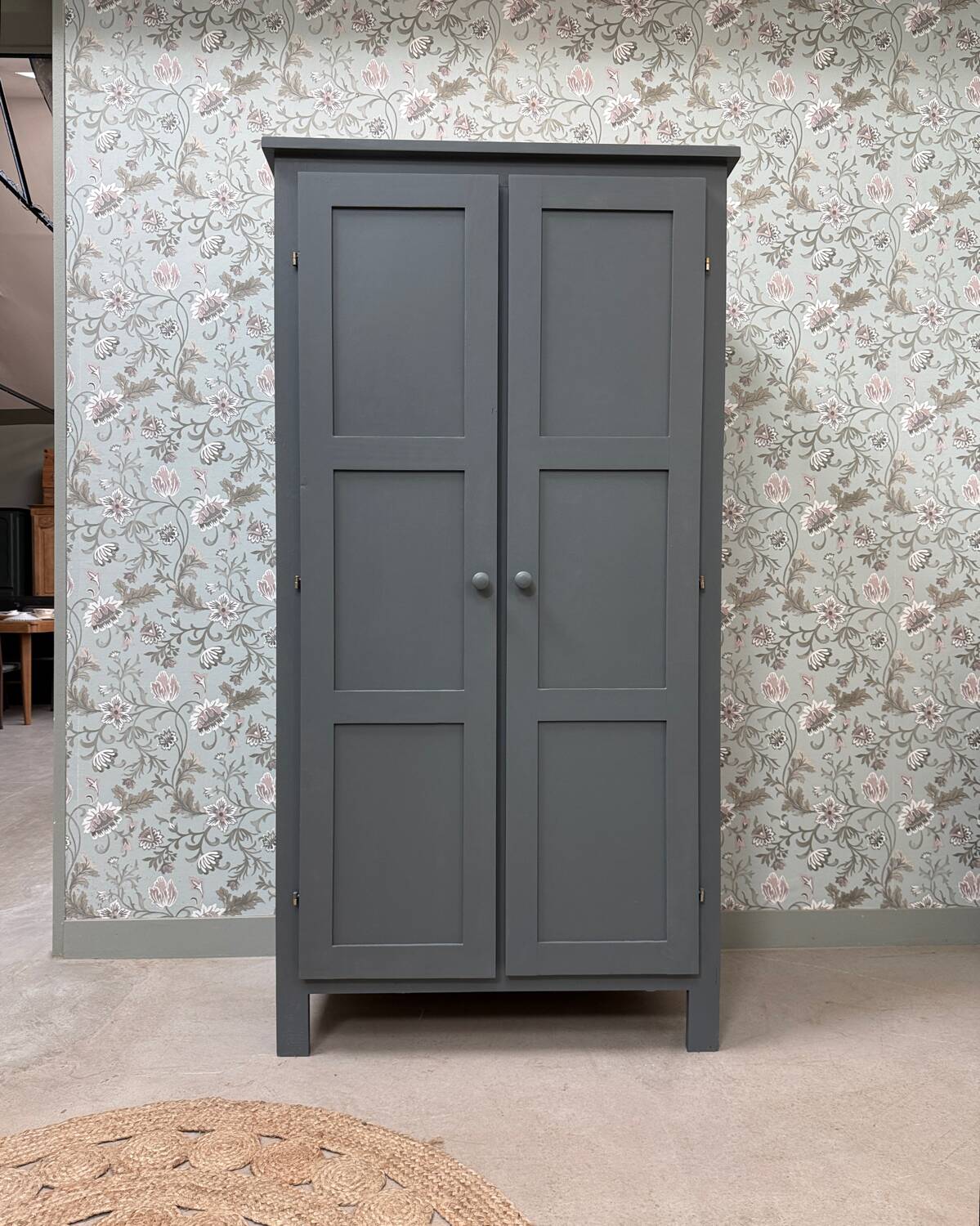 Painted Parisian wardrobe (renovated)